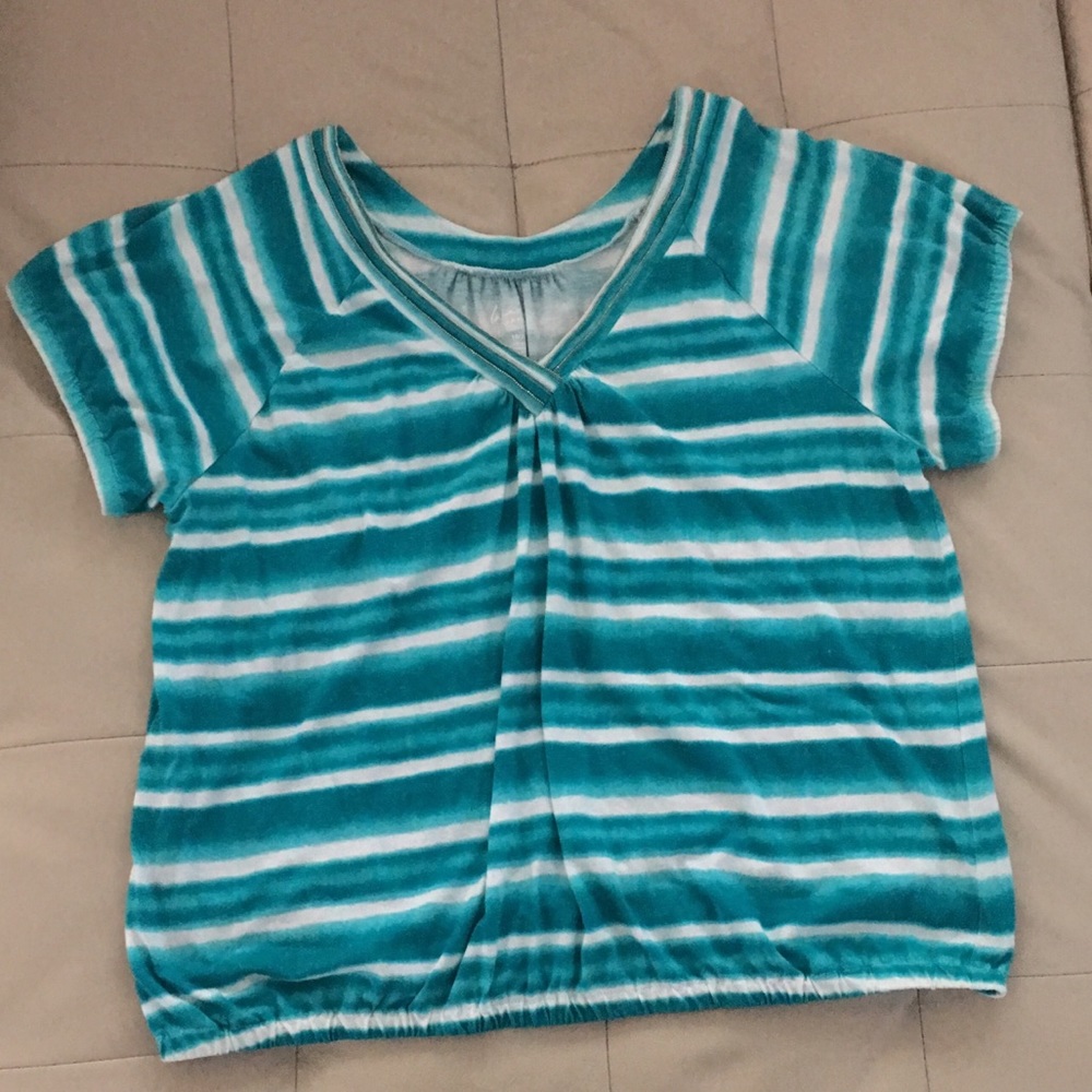 V-neck Lane Bryant blouson T-shirt 18/20